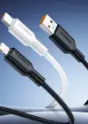 RECCİ RS46CL TYPE-C TO LİGHTNİNG PD 30W HIZLI ŞARJ ÖZELLİKLİ DATA VE ŞARJ KABLOSU 1.2M