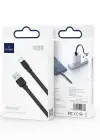 WİWU BRAVO Wİ-C003 YASSI TASARIM TYPE-C USB KABLO 1 SİYAH
