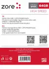 ZORE MİCRO SD HAFIZA KARTI 64GB