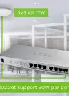 ZYXEL GS-1008HP 8 PORT GİGABİT YÖNETİLEMEZ POE SWİTCH