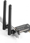 Dark 300Mbps Çift Antenli Wireless LAN PCIe Wi-Fi Kart