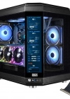 Dragos North Evo Vision Plus 7x Argb Fan ATX LCD Ekranlı Gaming Bilgisayar Kasası + PCI Express 4.0 Riser