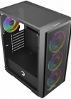 GamePower Flex 4x120mm ARGB Fan 700W +80 Gold Temperli Cam ATX Gaming Mesh Kasa