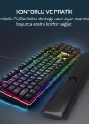 GamePower OGRE RGB Blue Switch Kablolu Mekanik Oyuncu Klavyesi