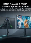 GamePower Rapid Q-MAX 27 QHD Fast IPS 0.5ms 300Hz RGB Pivot Gaming Monitör