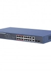 HİKVİSİON DS-3E1318P-EI 16 PORT 10/100 SMART YÖNETİLEBİLİR POE SWİTCH