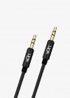 LinkTech A580 2m Örgülü 3.5mm AUX Kablo Siyah