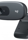 Logitech C270 960-001063 HD 720P Mikrofonlu Webcam Siyah