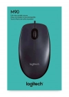 Logitech M90 910-001793 USB Kablolu Optik Mouse Siyah