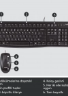 Logitech MK120 920-002560 Kablolu Klavye Mouse Set