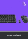 Logitech MK220 920-003163 TürkçeQ Kablosuz Klavye Mouse Seti