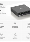 Mercusys MS105GP 5 Port 10/100/1000Mbps 65w PoE Gigabit Switch