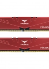 Team T-Force Vulcan Z Red 16GB (2x8GB) 3200Mhz CL16 DDR4 Gaming Ram (TLZRD416G3200HC16FDC01)