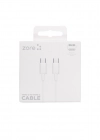 ZORE ZR-41 TYPE-C TO TYPE-C PD HIZLI ŞARJ ÖZELLİKLİ DATA VE ŞARJ KABLOSU 1M