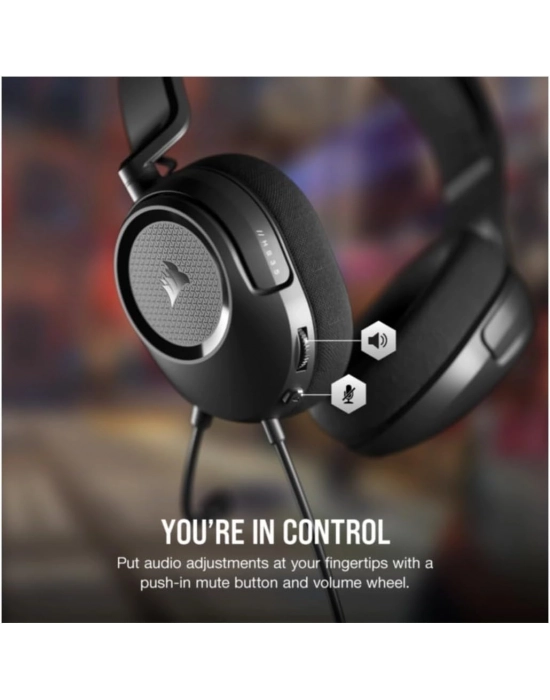 CORSAİR HS35 SURROUND V2 CA-9011386-EU 7.1 KABLOLU KULAK ÜSTÜ OYUNCU KULAKLIĞI