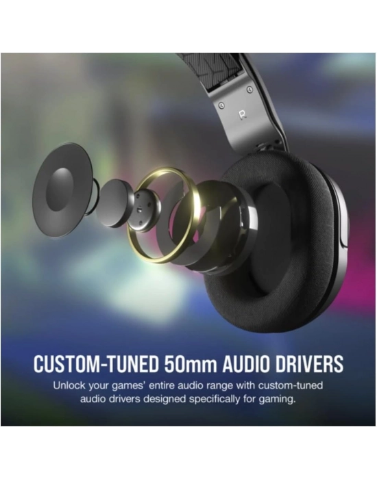 CORSAİR HS35 SURROUND V2 CA-9011386-EU 7.1 KABLOLU KULAK ÜSTÜ OYUNCU KULAKLIĞI