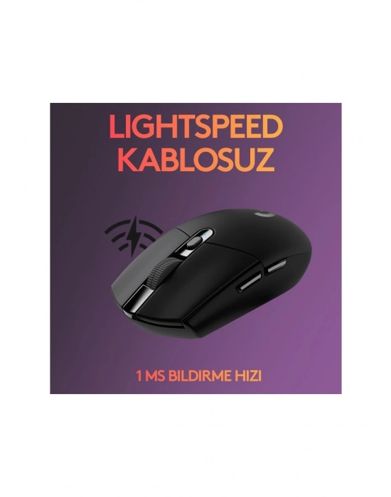 LOGİTECH G G305 LIGHTSPEED 12.000 DPI KABLOSUZ OYUNCU MOUSE - SİYAH