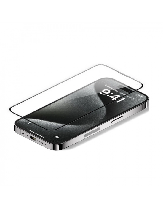 APPLE İPHONE 16 PRO MAX 6.9 WİWU GT-010 ANTİ-REFLECTİVE POLİMER OLEOFOBİK KAPLAMA ULTRA İNCE TEMPERLİ CAM EKRAN KORUYUCU