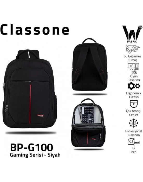 CLASSONE BP-G100 GAMİNG XL SERİSİ SIRT ÇANTASI