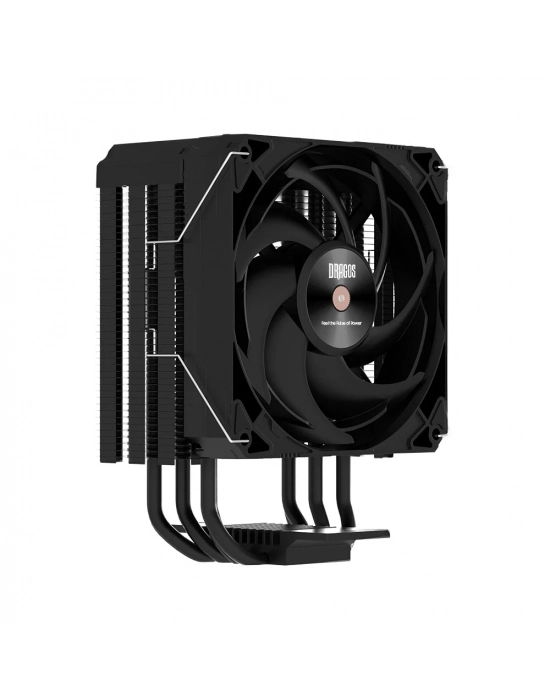 DRAGOS DIGITAL ISI GÖSTERGELİ SİYAH KULE TİPİ CPU SOĞUTUCU
