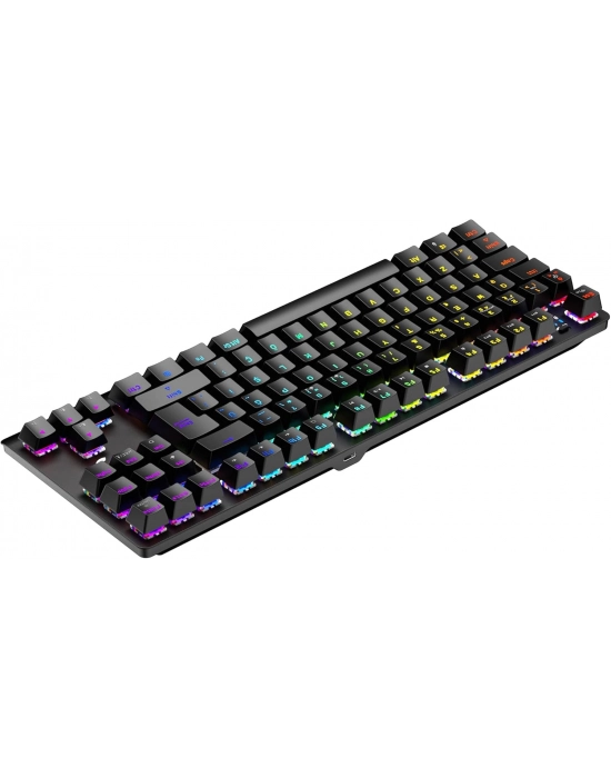 GAMEPOWER EVA 7 BLUE SWİTCH KABLOLU/KABLOSUZ MEKANİK OYUNCU KLAVYESİ