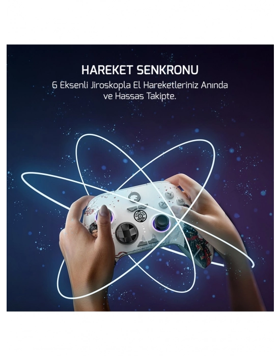 GAMEPOWER FORCE RGB KABLOLU/KABLOSUZ PC OYUN KOLU