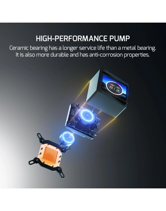 GAMEPOWER SKADİ ELİTE 240 ARGB İŞLEMCİ SIVI SOĞUTUCU