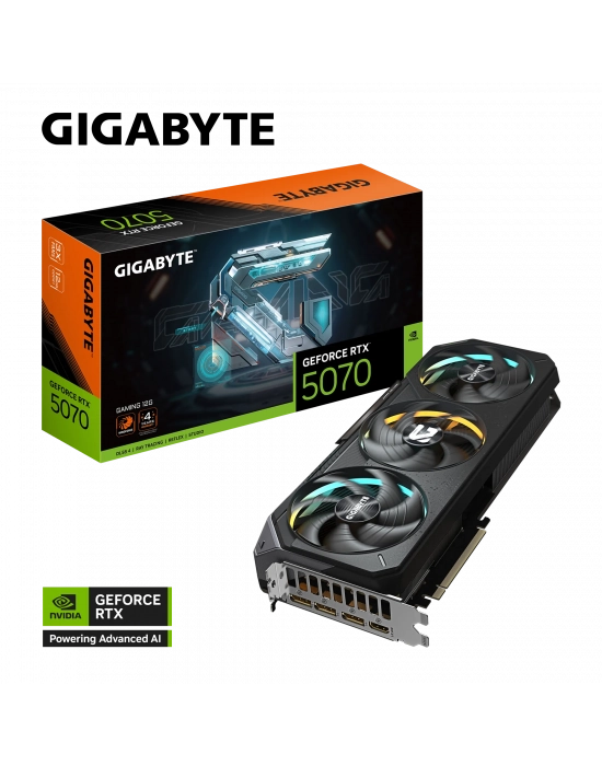Gigabyte RTX 5070 Gaming OC 12G GV-N5070GAMING OC-12GD 192 Bit GDDR7 12 GB Ekran Kartı