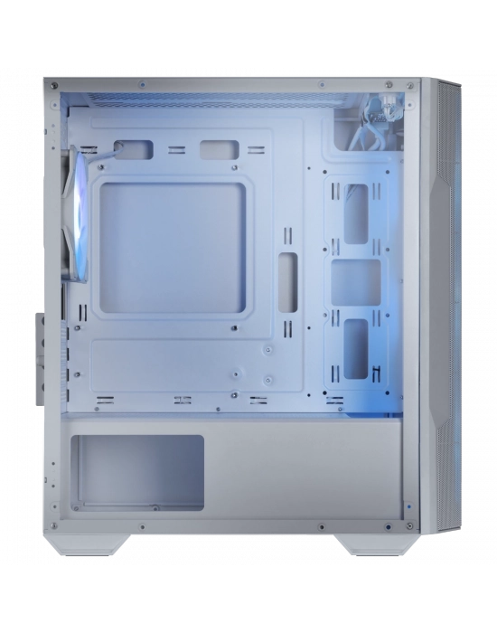 MSI MAG Forge M100R Beyaz Temperli Cam 4x120mm ARGB Fan mATX Gaming Kasa