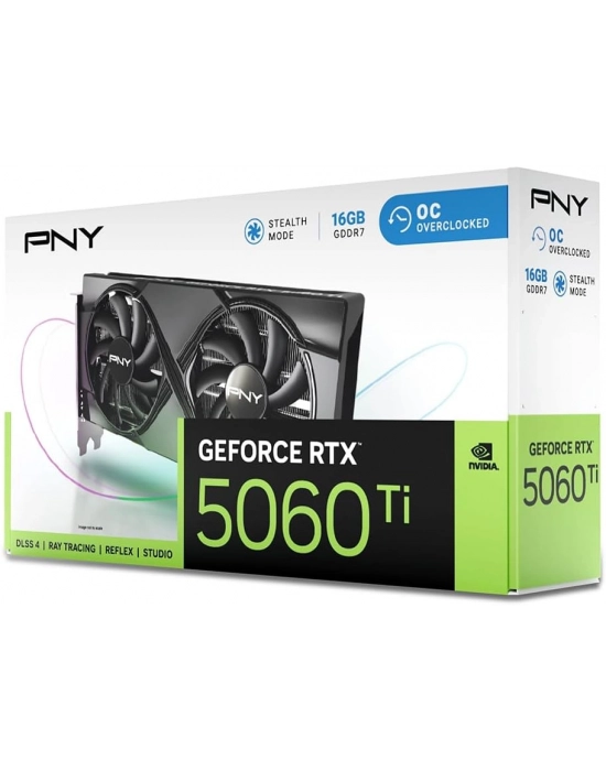 Pny RTX 5060 TI OC VCG5060T16DFXPB1-O 128 Bit GDDR7 16 GB Ekran Kartı