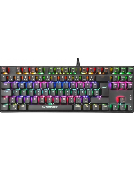 RAMPAGE KB-R17 RAPTOR RGB SWİTCH MEKANİK GAMİNG KLAVYE