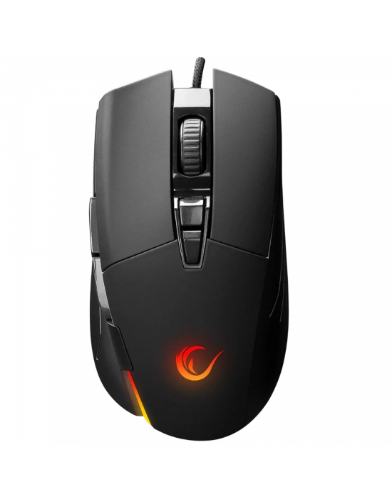 RAMPAGE SMX-52 BROKER USB SİYAH RGB IŞIKLI 7200 DPİ GAMİNG OYUNCU MOUSE