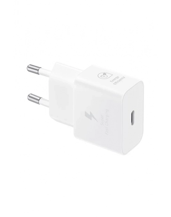 SAMSUNG EP-T2510N TYPE C HIZLI ŞARJ ADAPTÖRÜ 25W BEYAZ (ORJİNAL)
