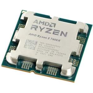 AMD Ryzen 5 7600X 6 Çekirdek 4.7Ghz 38MB Cache 105W O/B UHD DDR5 AM5 İşlemci Tray