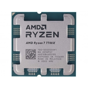 AMD Ryzen 7 7700X 8 Çekirdek 4.5GHz 40Mb Cache O/B UHD 105w AM5 TRAY İşlemci