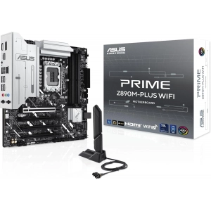 Asus Prime Z890M-PLUS Wi-Fi 7 8400MHz(OC) Intel LGA1851 DDR5 mATX Anakart