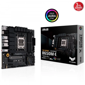 Asus Tuf Gaming B650M-E AM5 Soket DDR5 6400Mhz mATX Anakart
