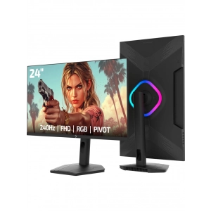 GAMEPOWER LUNİS L20 24 0.5 MS FULL HD PİVOT 240 HZ OYUNCU MONİTÖRÜ