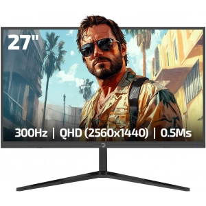 GamePower Rapid Q-MAX 27 QHD Fast IPS 0.5ms 300Hz RGB Pivot Gaming Monitör