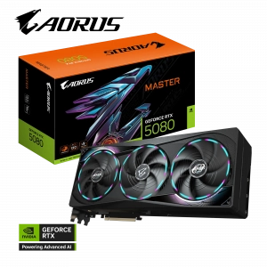 Gigabyte RTX 5080 Aorus Master 16G GV-N5080AORUS M-16GD 256 Bit GDDR7 16 GB Ekran Kartı