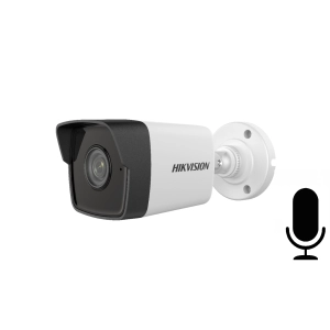 Hikvision DS-2CD1023G0-IUF 2MP 4MM Mini Bullet Dahili Sesli IP Kamera