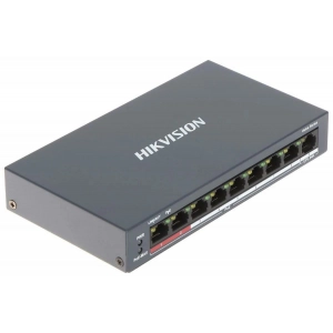 HIKVISION DS-3E0109P-E/M(B) 10/100 8 PORT 60w POE SWITCH