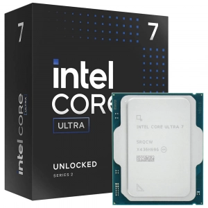 Intel Core Ultra 7 265K 20 Çekirdek 3.9GHz 30MB Cache LGA1851 İşlemci
