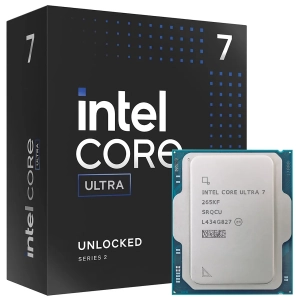 Intel Core Ultra 7 265KF 20 Çekirdek 3.3Ghz 68Mb Cache LGA1851 İşlemci Tray