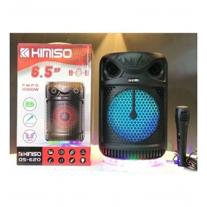 KIMISO QS620 6.5” Taşınabilir Şarjlı Kablosuz Bluetooth Karaoke Hoparlör