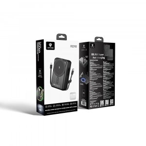 LENYES PX274D PD 22.5W STANDLI M-SAFE ŞARJ ÖZELLİKLİ WİRELESS POWERBANK 15W 20000MAH