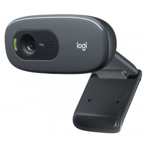 Logitech C270 960-001063 HD 720P Mikrofonlu Webcam Siyah