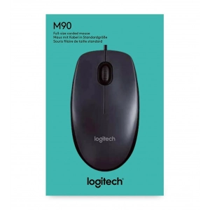 Logitech M90 910-001793 USB Kablolu Optik Mouse Siyah