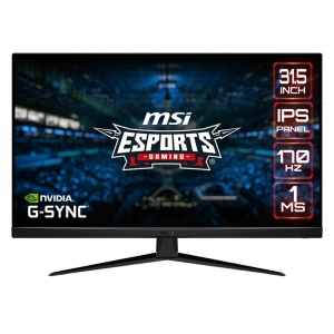 MSI G321Q 31.5 HDR WQHD 2560X1440 Flat IPS 1MS 170HZ G-SYNC Gaming Monitör