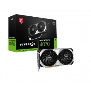MSI RTX 4070 Ventus 2X OC 12 GB 192 Bit GDDR6X Gaming Ekran Kartı